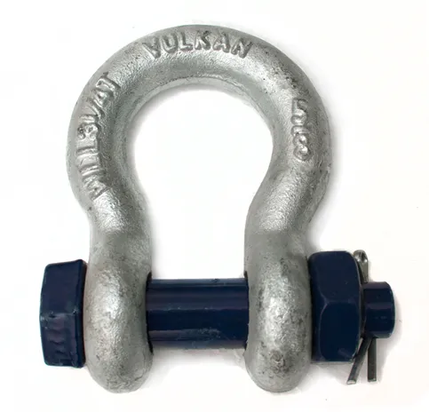 Grillete para carga tipo lira con perno y tuerca G-2130 Vulcan